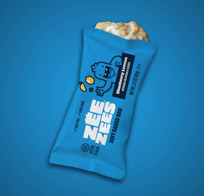 2.2 oz Soft Baked Bars - Blueberry Lemon
